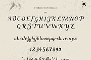 ProbablyNot - brush script, a Script Font by DwP (Thumbnail 2 of 6)