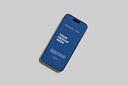iPhone 16 Pro Max Mockup, an iPhone Mockup by Graphiculon (Thumbnail 6 of 11)