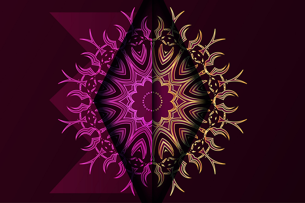 Mandala Luxury Ethnic Vector Bundle, a Background Graphic by NJ Himel (Photo 24 of 93)