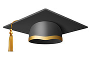 Graduation Cap, Vector Set., an Object Graphic by Gomolach (Thumbnail 5 of 5)