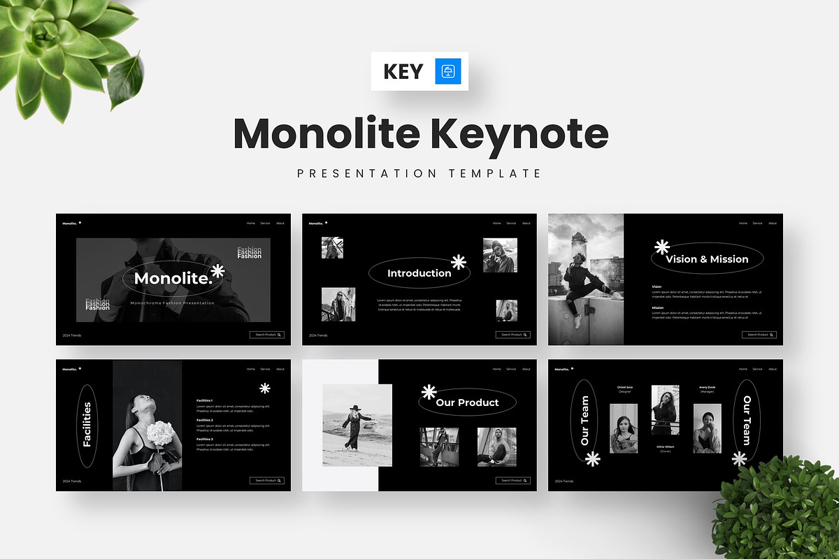 Monolite - Keynote Templates, a Presentation Template by Deepslide Studio (Photo 4 of 6)