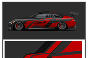 Dynamic Car Wrap Design, an Object Illustration by CarWrap design (Thumbnail 2 of 4)