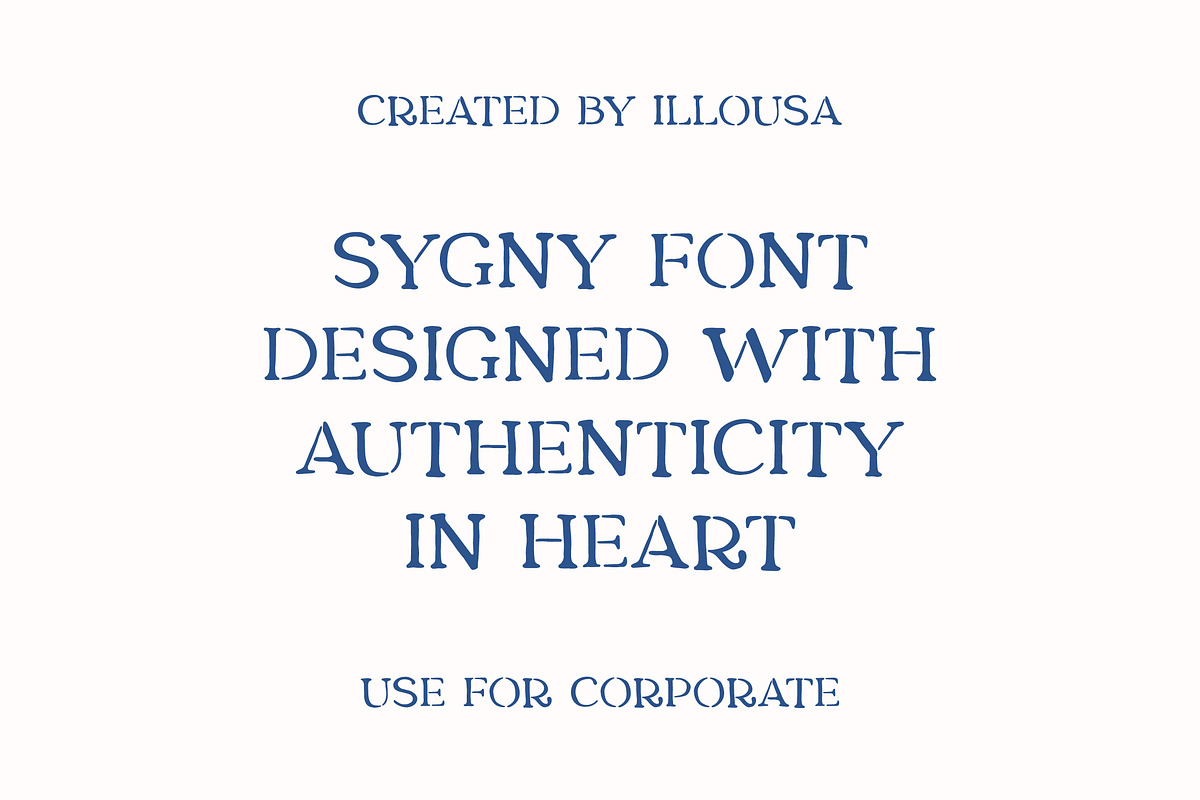 Sygny Serif Typeface, a Serif Font by Illousa (Photo 2 of 6)