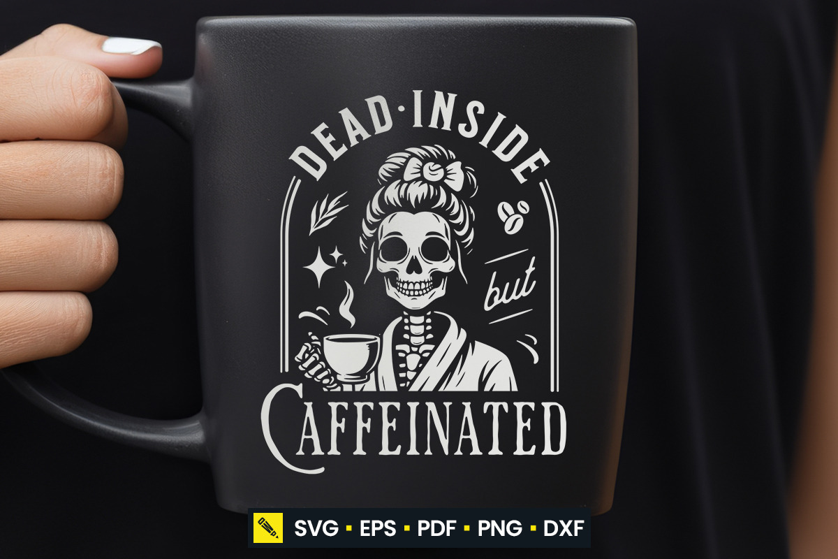 Coffee Lover SVG Sublimation Design, an Illustration by DesignWP (Photo 2 of 7)
