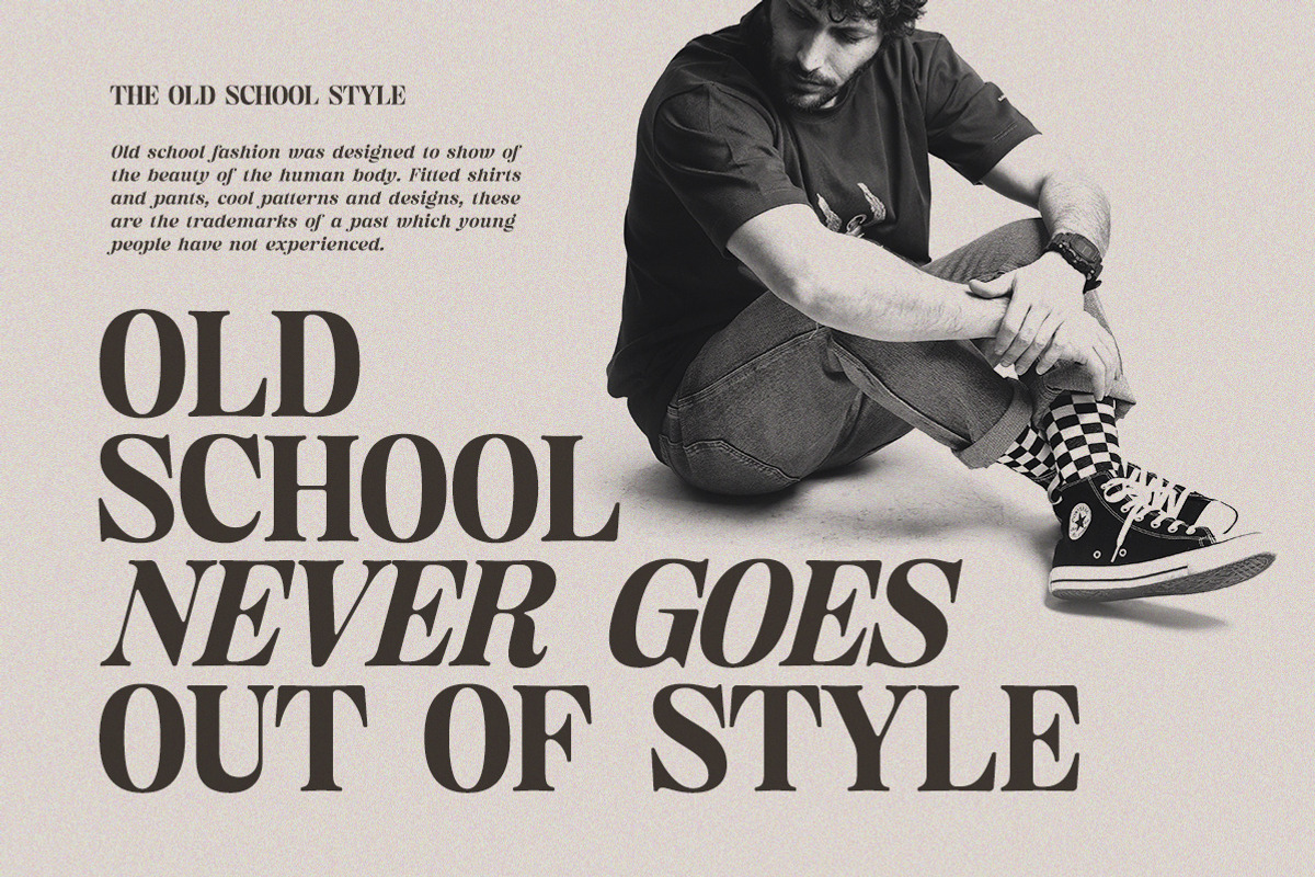Classical Diary - Serif Font, a Serif Font by Letterhend Studio (Photo 3 of 9)