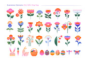 Spring Flowers & Easter Illustration, a Graphic by Marish (Thumbnail 5 of 7)