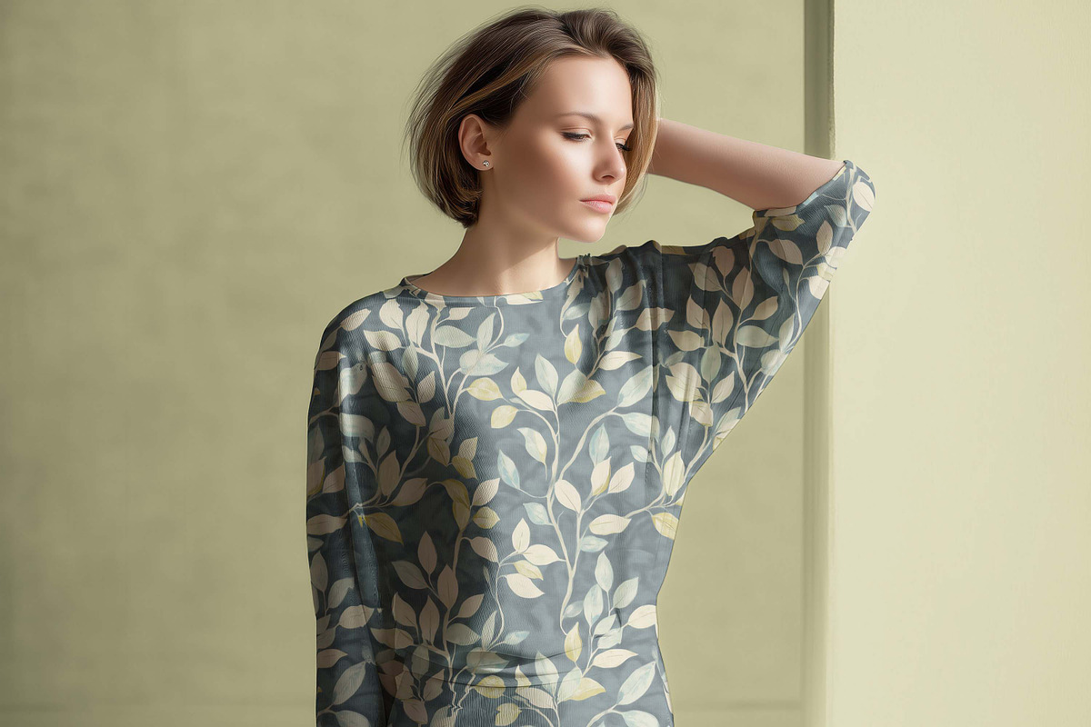Long Sleeve Knitted Dress Mockup, a Shirt Mockup by 1001 mockups (Photo 5 of 7)