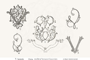 Antique Vintage Monogram Initial V, an Object Graphic by Antique Monograms (Thumbnail 4 of 4)