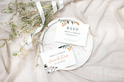 Coral - Wedding Invitation Suite, an Invitation Template by CinderHeart Designs (Thumbnail 2 of 8)