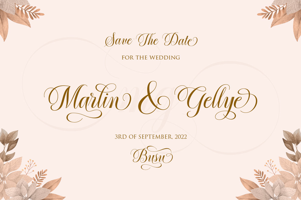 Arsenio Script, a Script Font by Adam Azura (Photo 7 of 9)