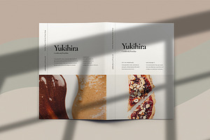 Yukihira - Food Brochure Template