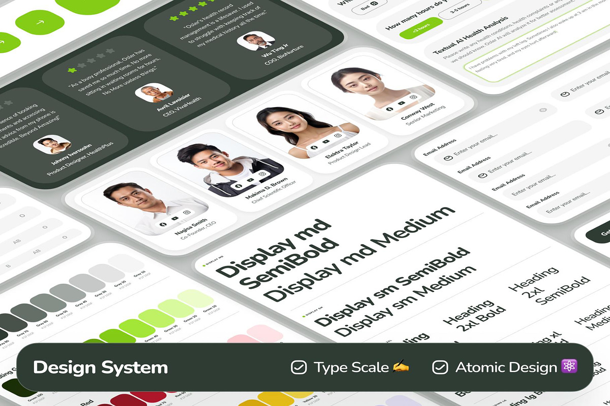 osler AI Telehealth Telemedicine, an UI Kit Template by Creative Perspective (Photo 8 of 8)