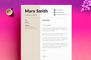 Colorful Resume with Infographic, a Resume Template by ResumeInventor (Thumbnail 3 of 6)