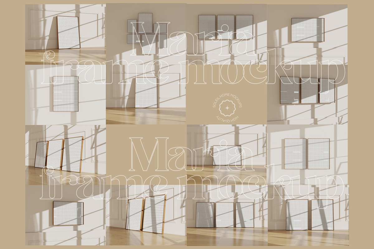 MARIA | Minimalist Frame Mockup Set, a Household Mockup by SoleilHomeMockups (Photo 16 of 16)