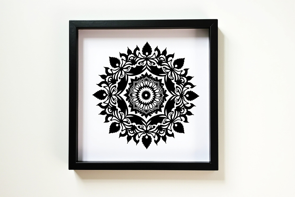 Ornamental Floral Laser Cut Lotus, an Object Graphic by Designs_River (Photo 5 of 11)