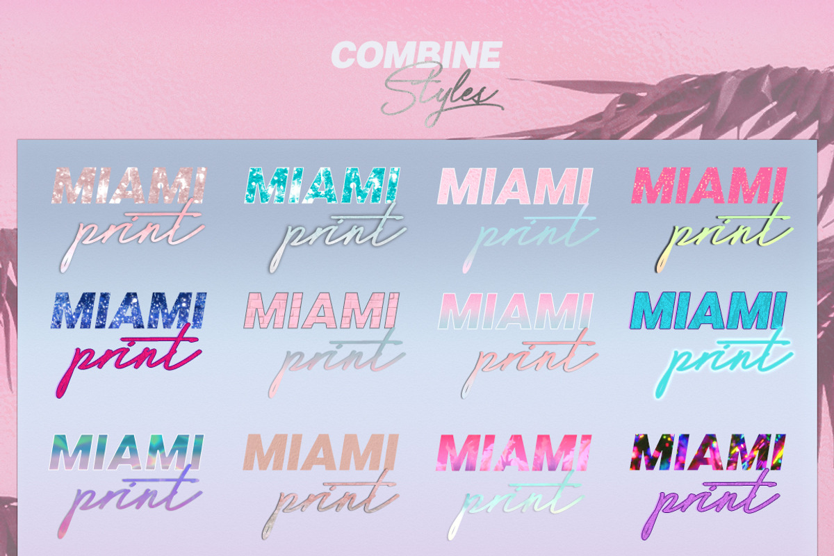 Miami Print Aesthetic PS Styles, a Layer Style Add-On by Photohacklovers (Photo 7 of 11)
