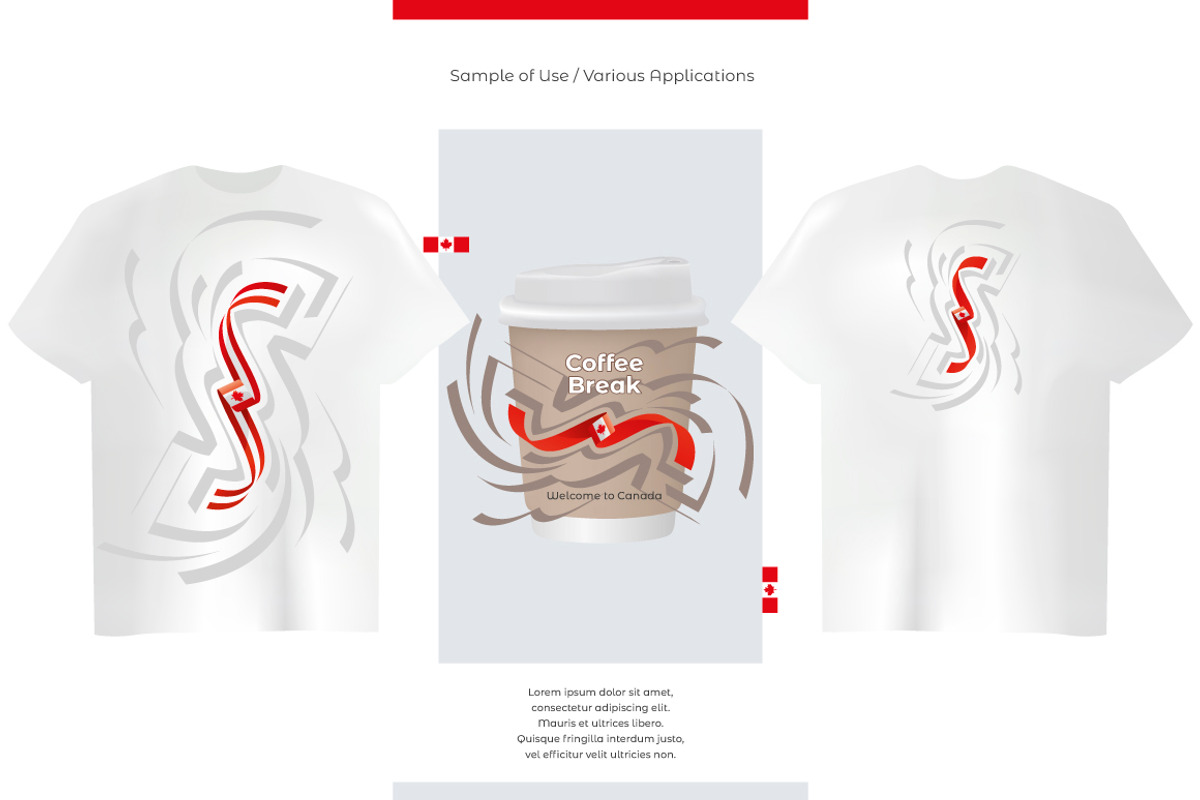 Canada flag ribbon vector, a Templates & Theme by Simbos (Photo 7 of 9)