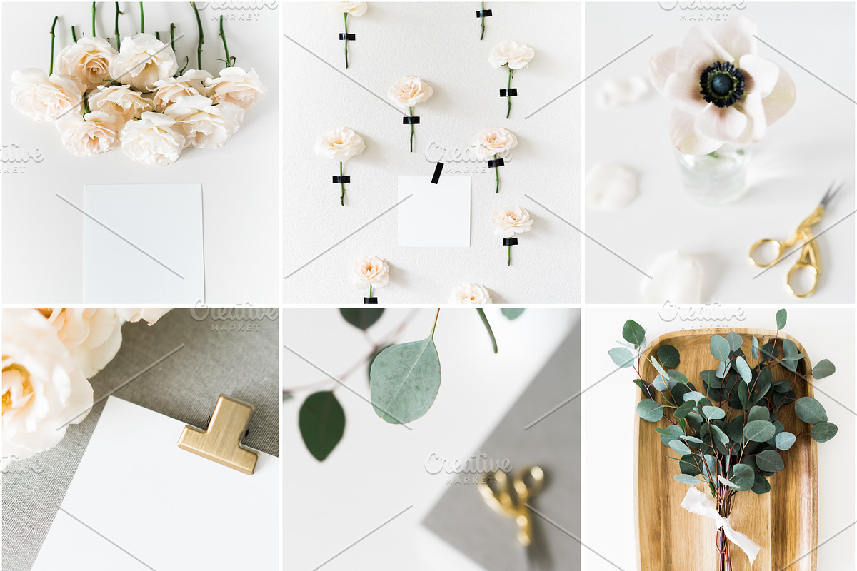 Wedding Mockup Floral Bundle, a Graphic by LaPorte Images (Photo 5 of 9)