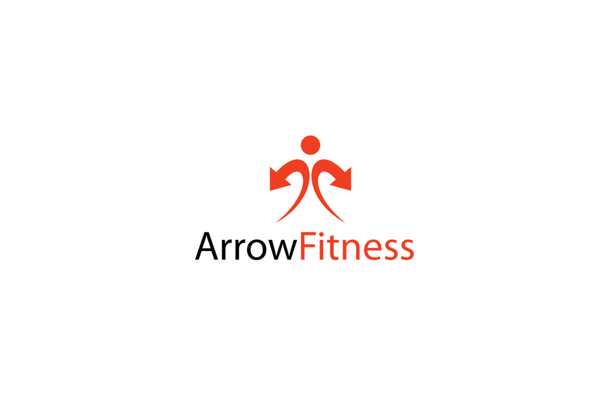 Arrow Fitness Logo Template, a Branding & Logo Template by Logo20