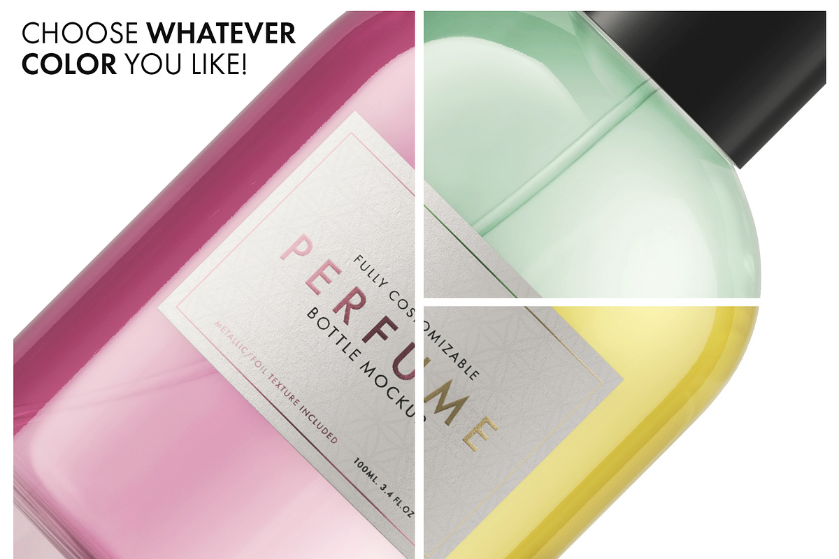 Perfume Mockup V3, a Product Mockup by HexenDesigns (Photo 4 of 23)