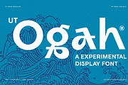 UT Ogah - An Experimental Display, a Sans Serif Font by Universitype (Thumbnail 1 of 12)