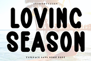 Loving Season, a Script Font by FreshTypeINK (Thumbnail 1 of 8)