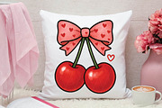 Valentine Cherry Bow Png, an Illustration by DreamPrint404 (Thumbnail 8 of 8)