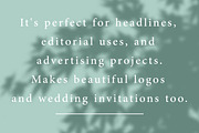 Verde Elegant Modern Font, a Sans Serif Font by PixelHive Pro (Thumbnail 7 of 14)