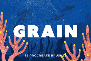 Grain Procreate Brushes