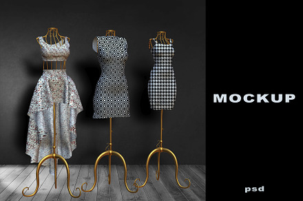 Clothing / Fashion / Dress Mockup