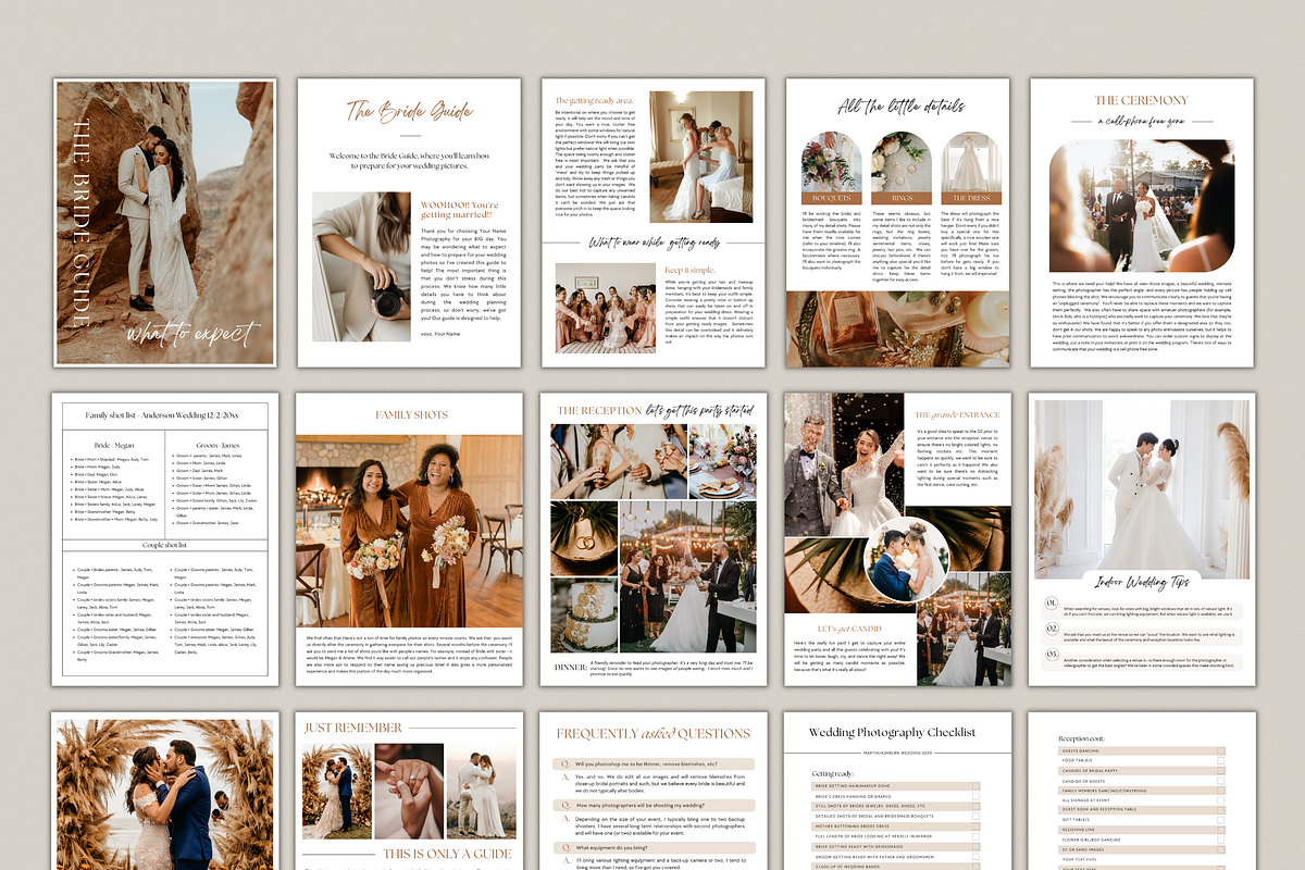 Wedding Photography Client Guide, a Templates & Theme by Sweet Little Muse (Photo 4 of 5)
