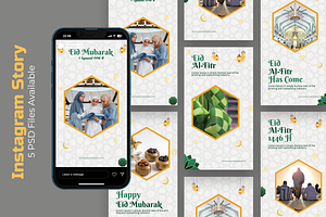 Eid Mubarak - Instagram Story, a Social Media Template by UnicodeID