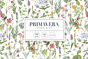 Primavera, Spring is here!, a Pattern Graphic by TSTUDIO (Thumbnail 1 of 17)