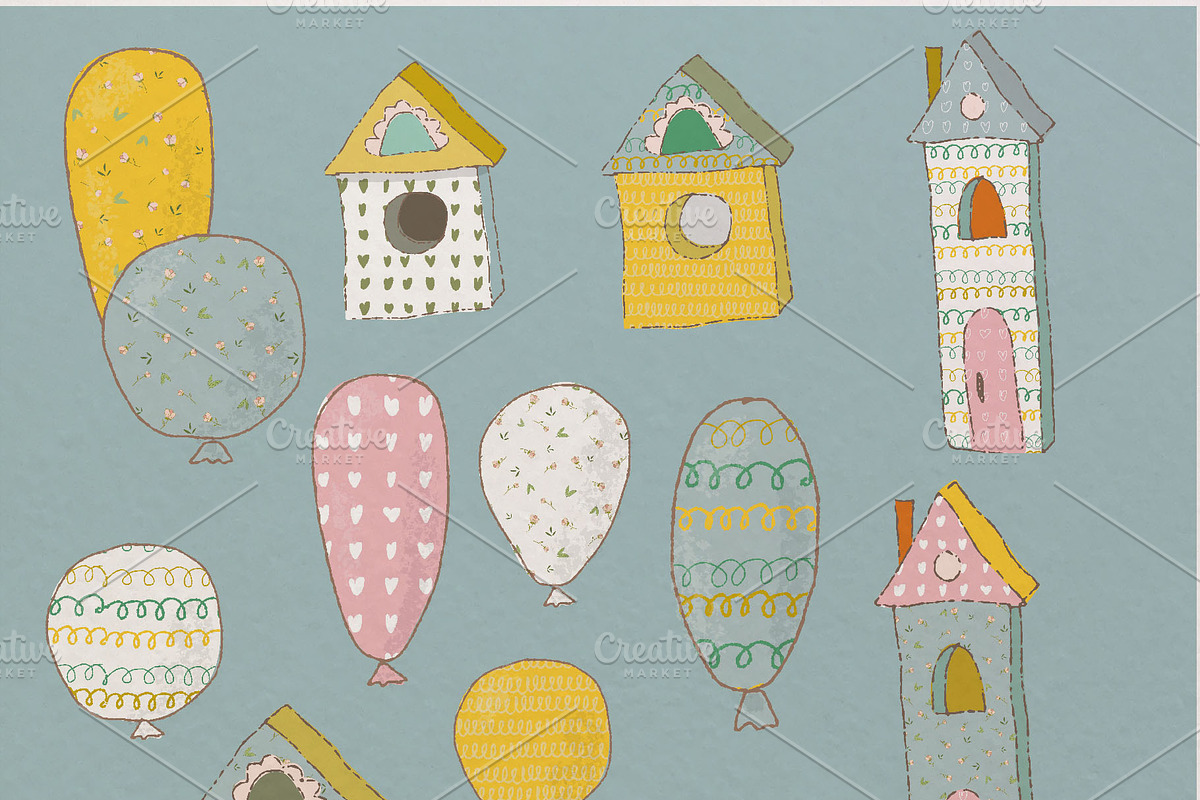 It's a time to celebrate, an Animal Illustration by tinybunnyshop (Photo 6 of 6)