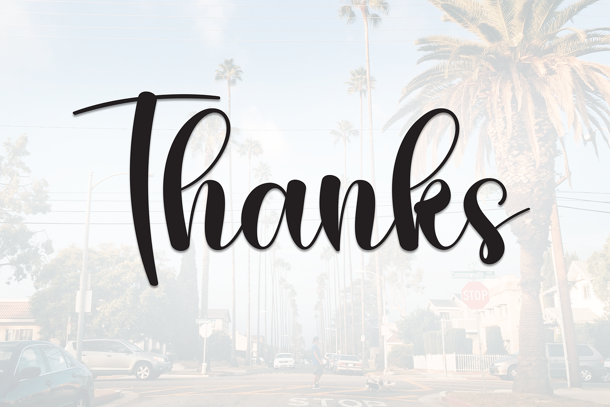 Darling California | Script Font, a Handwritten Font by Scratchones (Photo 8 of 8)