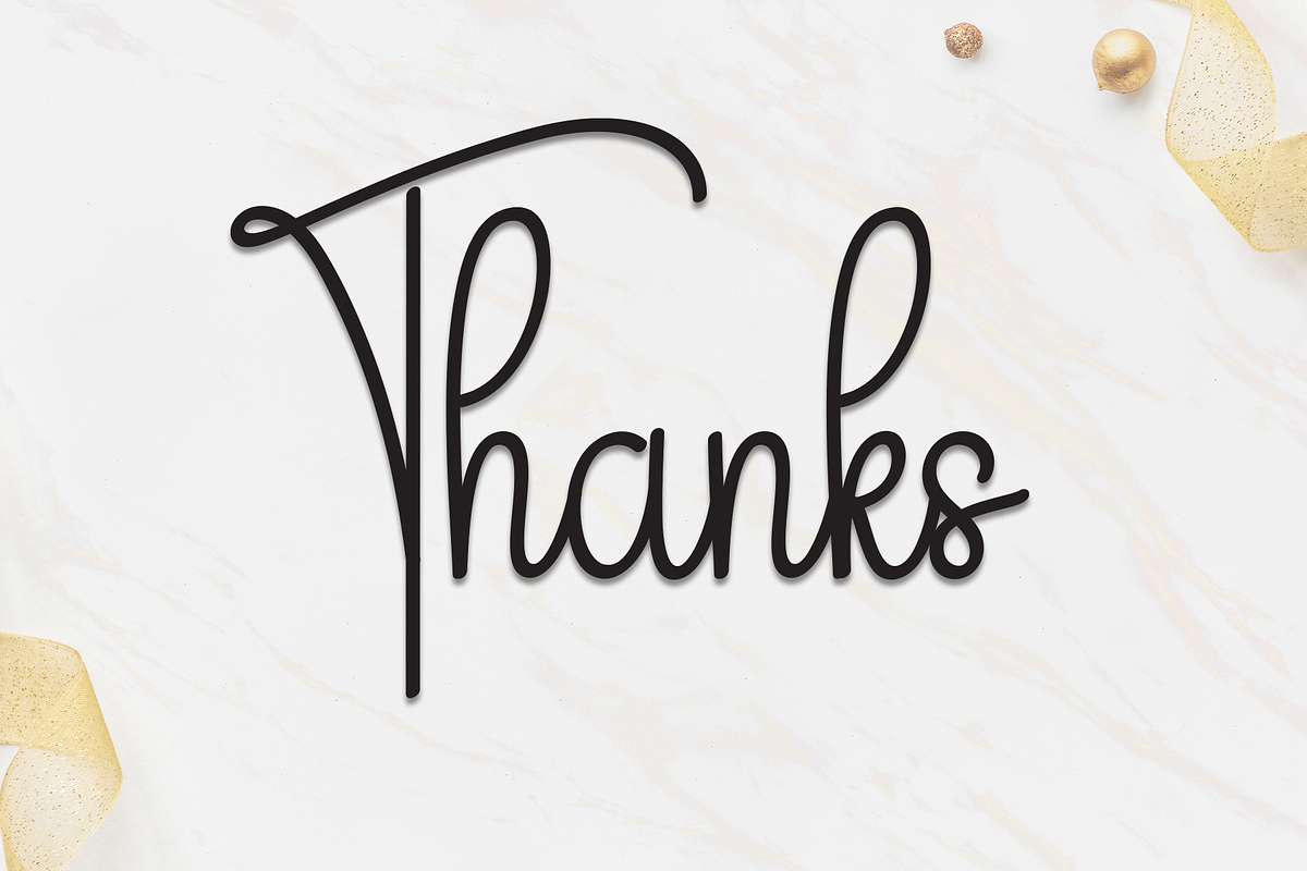 Elegan | Script Font, a Handwritten Font by Scratchones (Photo 9 of 9)