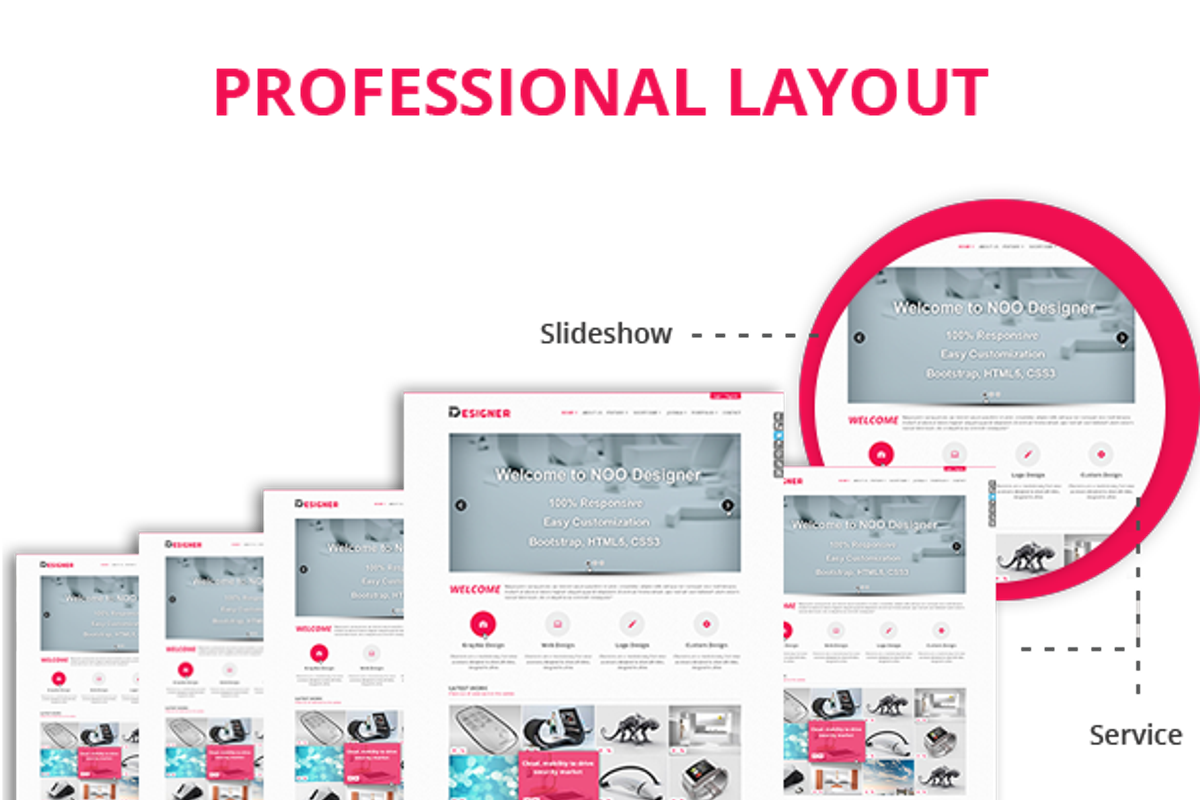 Designer - Portfolio Joomla Template, a Websites & App Template by JoomlaUX (Photo 5 of 5)
