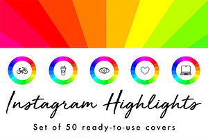 50 Instagram Story Highlight Icons
