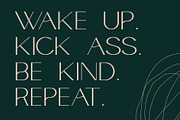 Croiscella Elegant Sans Serif, a Sans Serif Font by takoliko (Thumbnail 13 of 14)
