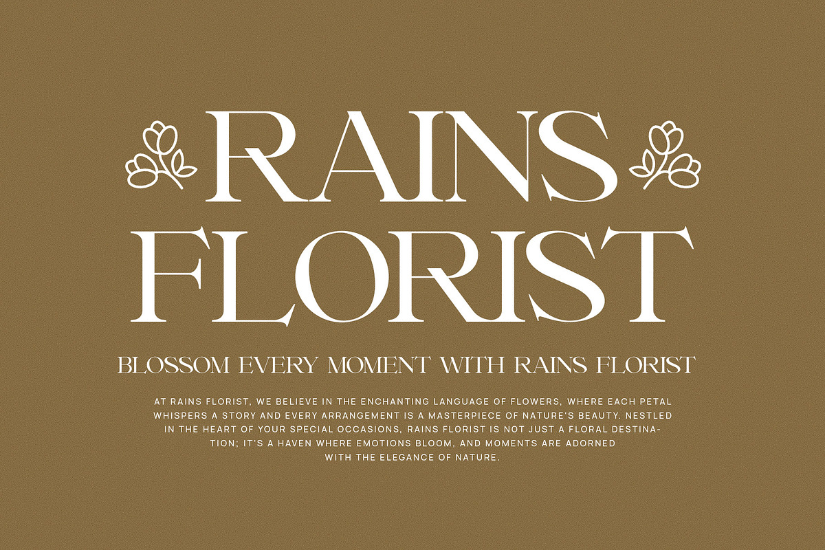 Magire Elegant Serif Font Typeface, a Serif Font by Perfectype (Photo 2 of 6)