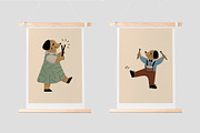 Music school, an Animal Illustration by Mii Lab (Thumbnail 2 of 7)