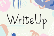 WriteUp - Handwritten Awesome Font, a Script Font by rix_designs (Thumbnail 1 of 5)