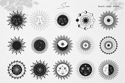 Moon & Star Magic Celestial pack, an Object Illustration by Alisovna (Thumbnail 2 of 14)