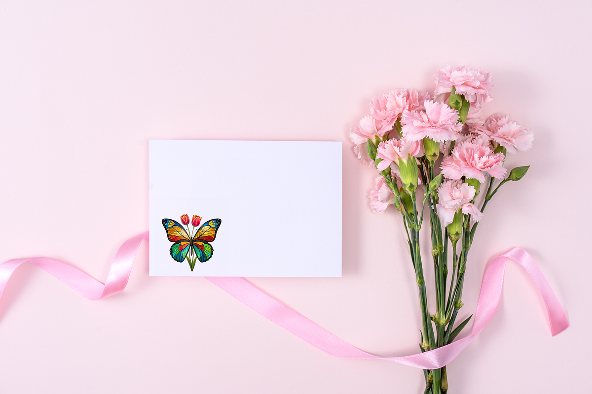 Tulip Butterfly Sublimation Clipart, an Animal Illustration by FloridPrintables (Photo 10 of 12)