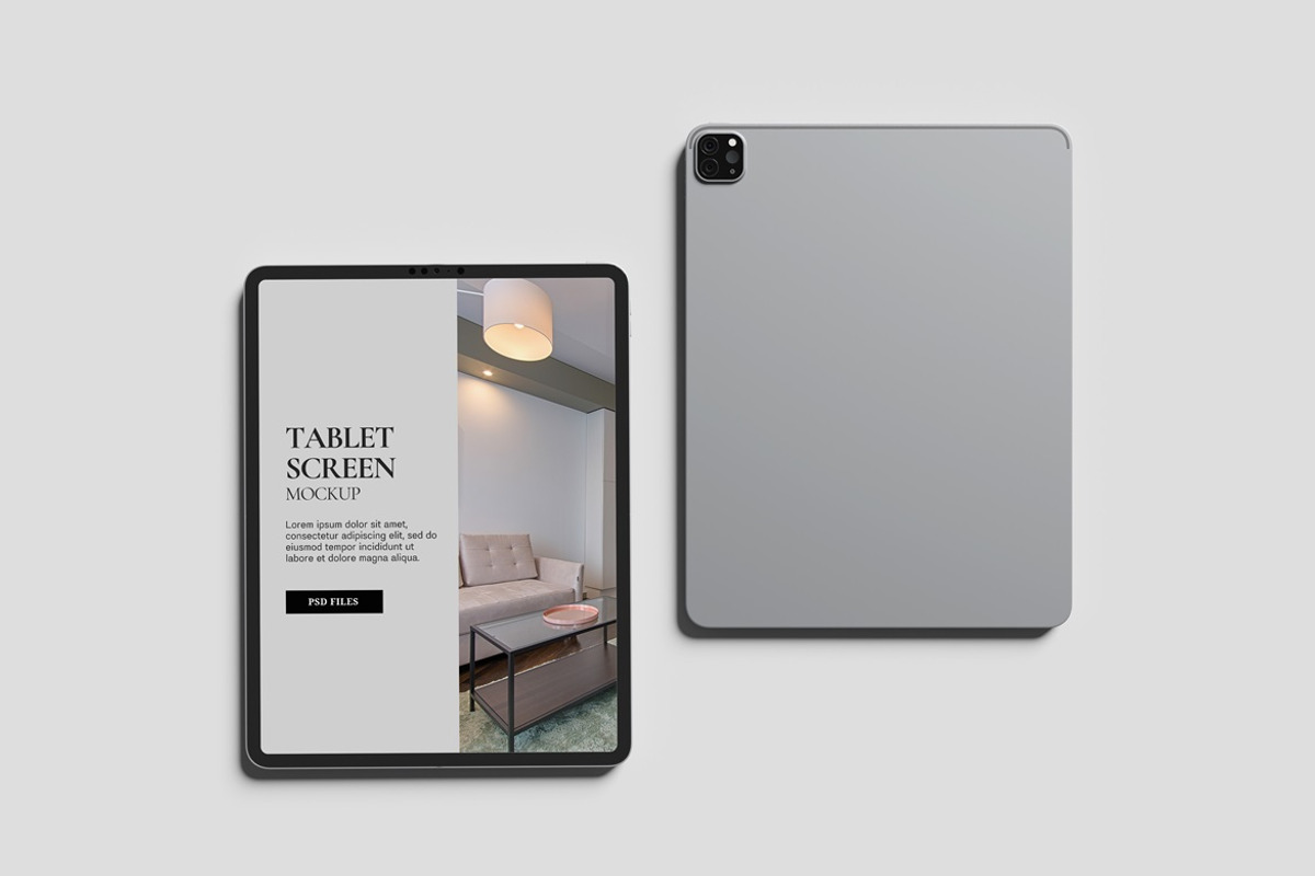 Tablet Screen Mockup, an iPad Mockup by GraphicWindow (Photo 2 of 5)