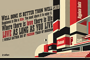 Bigplace, Roman & Caps, a Slab Serif Font by deFharo (Thumbnail 2 of 11)