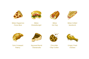 Bitten Food Pack, a Food Illustration by Deemak Daksina (Thumbnail 3 of 3)