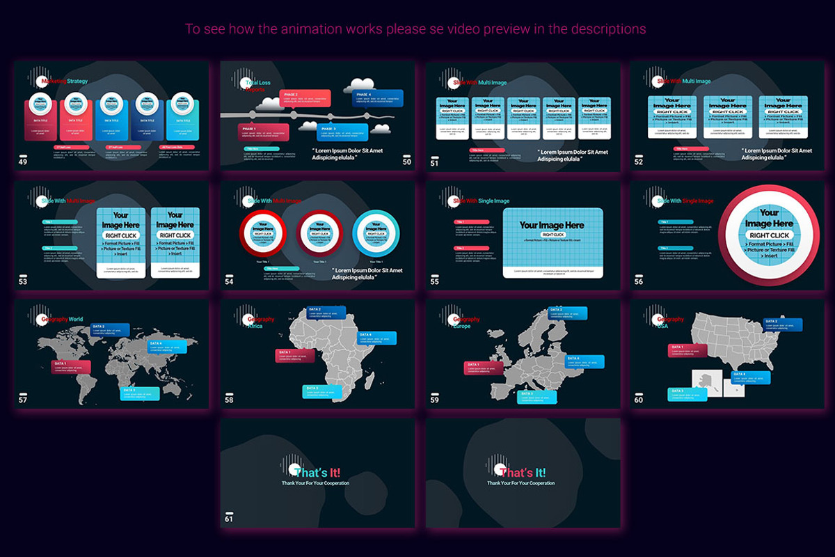 Animated PowerPoint Template, a Presentation Template by SCworkspace (Photo 12 of 25)