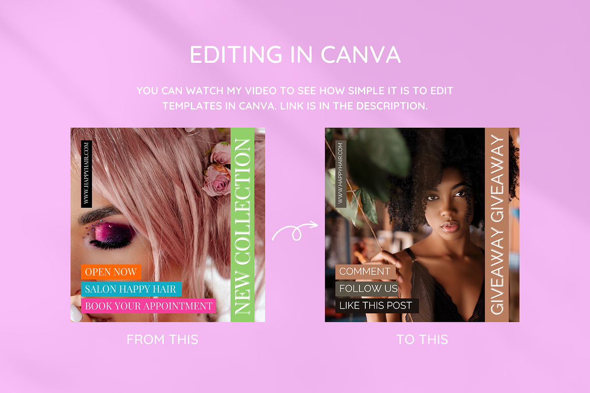 Rainbow Link in Bio, a Landing Page Template by SunshineStudioBoutique (Photo 6 of 9)