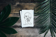 Continuous Line Drawing Illustration, a Person Illustration by Delightful Design (Thumbnail 5 of 10)